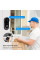 Беспроводной видеозвонок с камерой Tuya Life Doorbell Wi-Fi, ночное видение, двухсторонняя связь