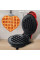 Мини-вафельница в форме сердца Waffle Maker 350Вт – антипригарное покрытие, компактный дизайн