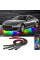 Світлодіодна RGB-підсвітка для автомобіля з Bluetooth і музичним режимом, 4 стрічки