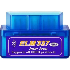 Діагностичний адаптер ELM327 v2.1 Bluetooth автосканер OBD2, читання й очищення помилок авто, Android/Windows