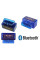 Діагностичний адаптер ELM327 v2.1 Bluetooth автосканер OBD2, читання й очищення помилок авто, Android/Windows