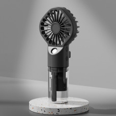 Маленький вентилятор Handy Fan LY-598 акумуляторний із розпиленням води, ручний портативний вентилятор 2 в 1
