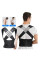 Корсет для вирівнювання спини POSTURE BELT, еластичний коректор постави, регульований, унісекс, L-XXL, чорний