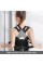 Корсет для вирівнювання спини POSTURE BELT, еластичний коректор постави, регульований, унісекс, L-XXL, чорний