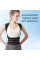Корсет для вирівнювання спини POSTURE BELT, еластичний коректор постави, регульований, унісекс, L-XXL, чорний