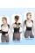 Корсет для вирівнювання спини POSTURE BELT, еластичний коректор постави, регульований, унісекс, L-XXL, чорний