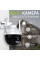 Вулична IP-камера 6 МП поворотна CAMERA CAD N6 iCSee, Wi-Fi, інфрачервона, з мікрофоном і хмарним зберіганням