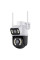 Вулична Wi-Fi IP-камера Q25 6 МП PTZ з LED-підсвіткою і датчиком руху, двосторонній аудіозв'язок