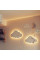 Нічник дитячий LED "Облачко" Cloud Lights 16/25 AND HA-43 для дитячої кімнати, настінний нічник у формі хмари