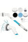 Електрощітка для прибирання Cleaning Brush 50 см із 8 насадками та обертовою головкою 360 градусів