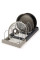 Розширювана сушарка для посуду DISH RACK 31-56 см із неіржавкої сталі, підставка для кришок, каструль