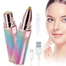 Тример для брів DSP 70209 USB, жіноча електрична бритва-тример, акумуляторна машинка для корекції бр