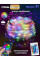 Світлодіодна стрічка 10 м RGB водонепроникна з пультом LED LAMP MDX-265, USB-керування через застосунок