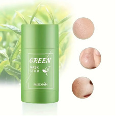 Маска-стик для обличчя Green Mask Stick із зеленим чаєм 40 г  очисна маска від чорних цяток і акне