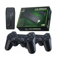 Игровая приставка M8 Data Frog 4K HDMI с 10000 играми, 64GB, беспроводные джойстики, поддержка эмуляторов