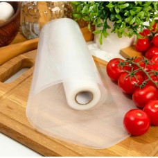 Вакуумні пакети для пакування харчових продуктів 25 см, пакети для вакууматора, тривале зберігання продуктів