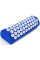 Килимок масажний із подушкою Acupressure Mat для розслаблення, зняття стресу та болю