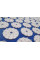 Килимок масажний із подушкою Acupressure Mat для розслаблення, зняття стресу та болю