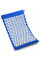 Килимок масажний із подушкою Acupressure Mat для розслаблення, зняття стресу та болю