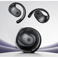 Бездротові спортивні навушники MDR OWS T2 Bluetooth 5.3 з мікрофоном, сенсорним керуванням і кейсом, чорні