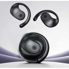 Бездротові спортивні навушники MDR OWS T2 Bluetooth 5.3 з мікрофоном, сенсорним керуванням і кейсом, чорні