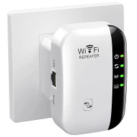 Підсилювач сигналу Wi-Fi Wireless-N, компактний репітер із поворотною вилкою 2dBi