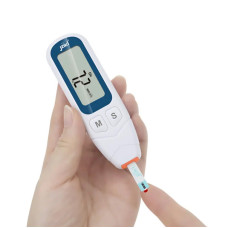 Глюкометр електронний JZK-206  з тест-смужками та ланцетами, вимірювач рівня цукру в крові