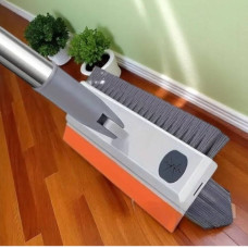 Швабра-щітка 3в1 SHVR-33 з телескопічною ручкою, силіконовою насадкою і функцією скребка для прибирання підлоги