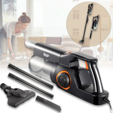 Пилосос колбовий ручний RAF R.8758 2-в-1 вертикальний і портативний, 400 Вт, контейнер 0.5 л, фільтр HEPA, чорний