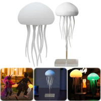 Світильник-нічник "Медуза" з RGB LED-підсвіткою і рухомими щупальцями