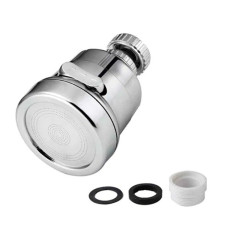 Аератор для змішувача з гнучким шлангом 3 режими Chrome, водоощадний, поворотний, насадка на кран