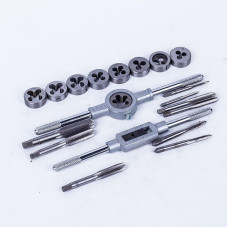 Набір мітчиків і плашок для нарізування різьби 20 предметів AND MSK-4020