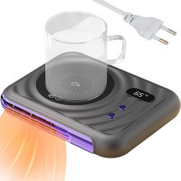 Електричний підігрівач кухлів AND XL-1232 з цифровим дисплеєм і 3 режимами нагрівання — підставка з підігрівом для чашок 220 В