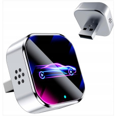 Бездротовий адаптер CarPlay 2 в 1 AND Glay Dongle 2025 для  міні USB-A/Type-C модуль для CarPlay з Bluetooth 5.2