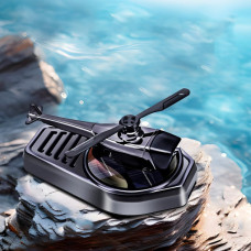 Автомобільний ароматизатор Вертоліт Apache, на сонячній батареї, з підставкою, стильний і екологічний