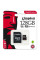 Карта пам’яті microSD Kingston 128 ГБ Class 10 UHS-I для смартфонів, планшетів, камер та дронів
