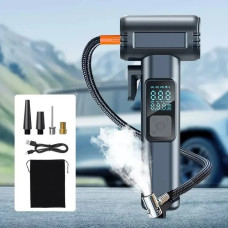 Автомобільний компресор SW-201B 150 PSI 12 V з функцією Powerbank і цифровим дисплеєм