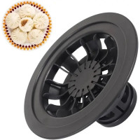 Апарат для ліплення хінкалі Khinkali Maker ручний пристрій для формування хінкалі та пельменів, пластиковий корпус, чорний