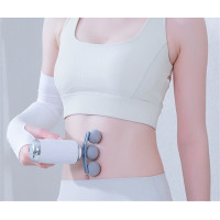 Масажер Fascial Gun LM-130 для глибокого масажу м'язів із 9 насадками та 6 швидкісними режимами вібрації