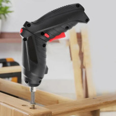 Акумуляторна електровокрутка LY-83 з набором насадок, USB, зі зміною кута нахилу чорний