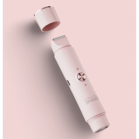 Електричний епілятор JN-801 жіночий із подвійною головкою, що перезаряджається, для тіла та зони бікіні