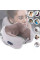 Масажна подушка для шиї U-shaped massage pillow масажер для шиї та плечей ортопедична подушка з ефектом пам’яті