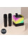 Портативна Bluetooth колонка караоке K18 з мікрофонами з RGB-підсвіткою, колонка speaker з FM USB TF AUX 2 мікрофони