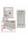 Москітна лампа Renata Electric Insect Killer 10W, електрична лампа від комарів та мух, ультрафіолетова лампа від комах для дому