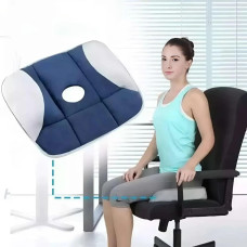 Ортопедична подушка для сидіння Pure Posture, подушка для спини та хребта на стілець, ортопедична подушка для офісу та авто