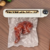 Вакуумний пакувальник LC-802, вакууматор для продуктів Vacuum Sealer, кухонний апарат для вакуумного пакування
