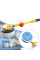 Щітка для миття авто з підключенням до шланга Water Blast Cleaner Roto Brush MAG-764, обертова щітка для шланга, насадка для миття