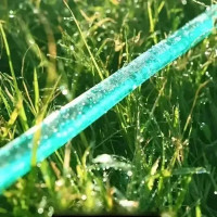 Шланг для крапельного поливу 25 м, садовий шланг для зрошення, плоский шланг-стрічка для поливу рослин, гнучкий шланг для поливу