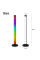 Торшер LED підлоговий RGB з пультом, світильник інтер'єрний кольоровий, лампа декоративна підлогова, підсвітка для кімнати KBB-3A