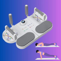 Дошка для віджимань та планки Azusumi Push Up Plank Training Board MAG-792, дошка для фітнесу вдома, мультифункціонал
